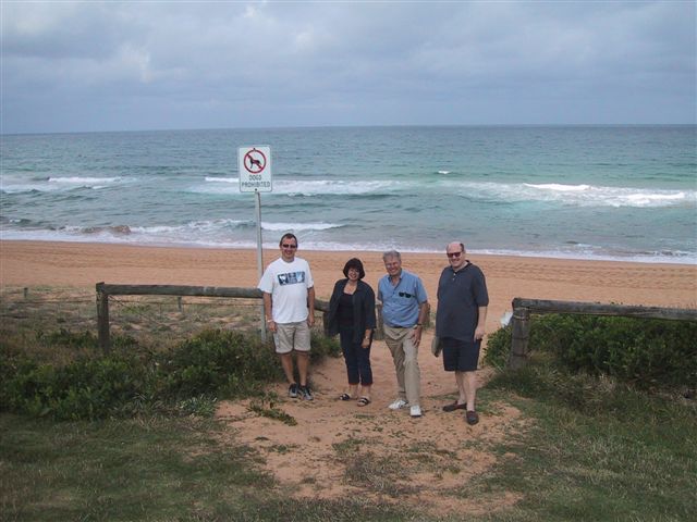 The "Home & Away" beach