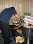 Stan making Bruschetta