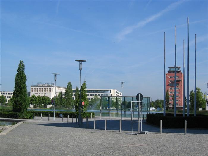 The old airport Entrance & Control Tower