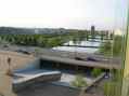 View from the Dorint Novotel towards the old airport 