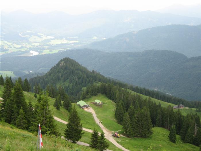 top of the cable car station