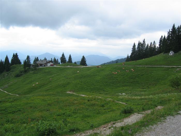 Looking towards the Tölzer Hütte