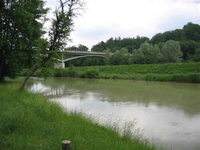 ... next to the Isar ...