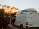 Uplink truck at Colditz