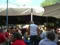 Biergarten in park next to Hauptbahnhof