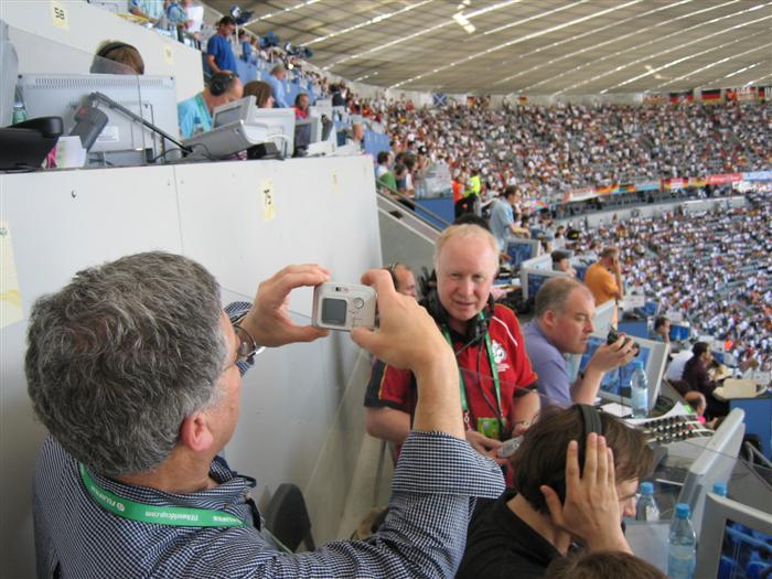 24/06/06 - Kick-off 17:00. Some of us get to see the game.