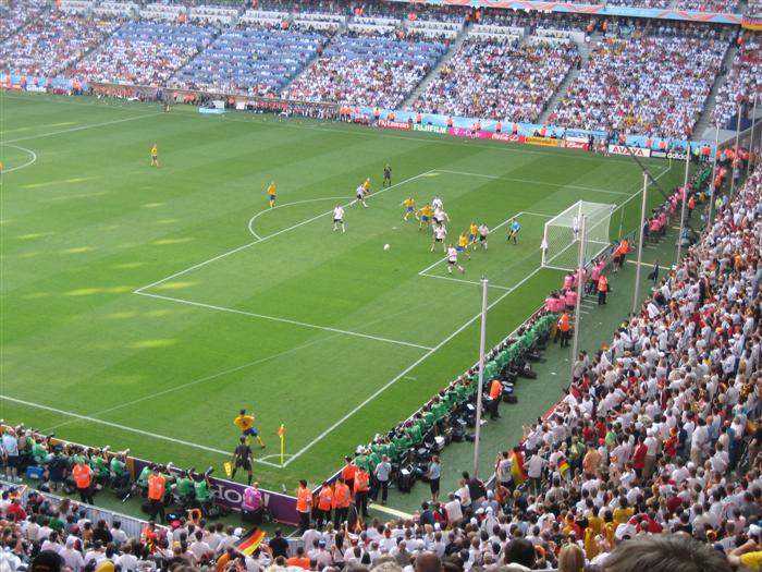 24/06/06 - Kick-off 17:00. Some of us get to see the game.