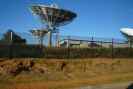 The uplink dishes