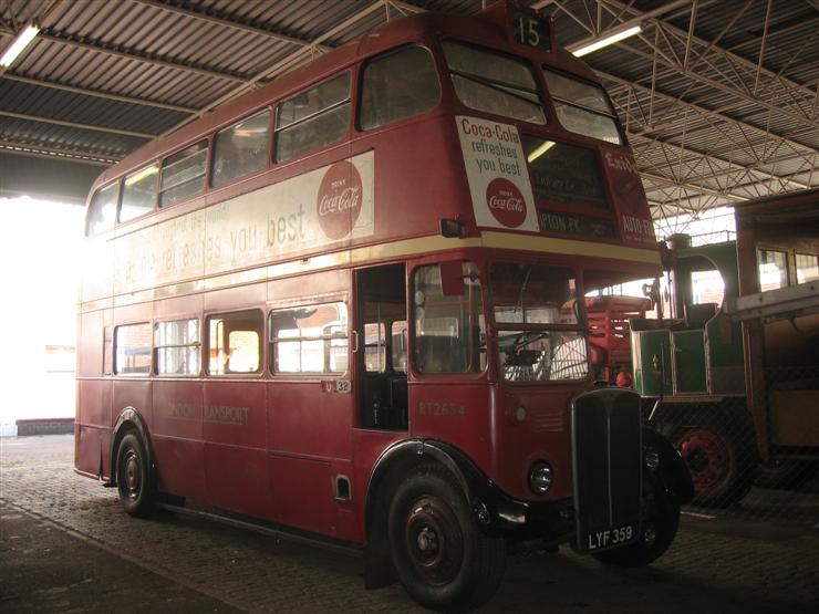 Ahhh! The bus home. An AEC RT