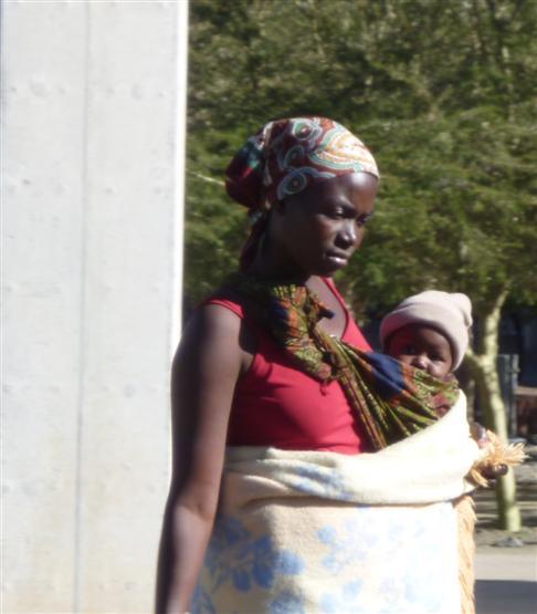 Child seats African style