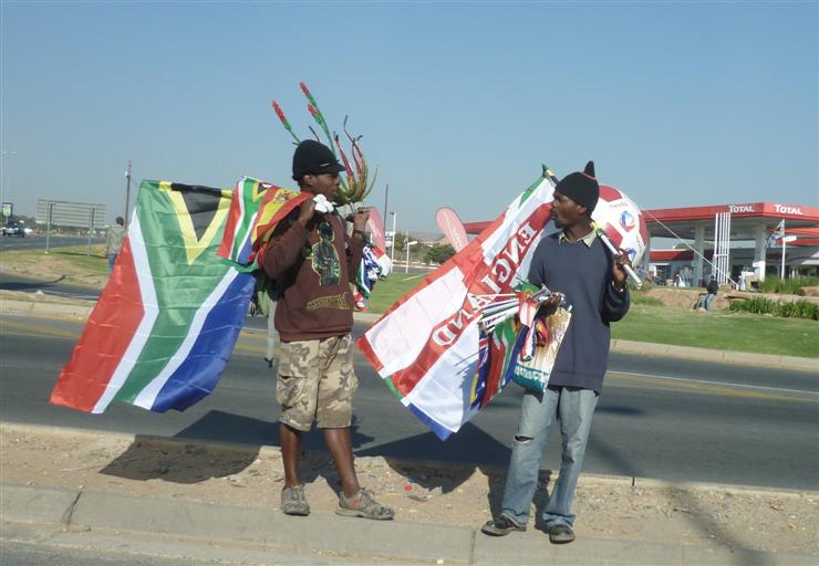 Flag sellers