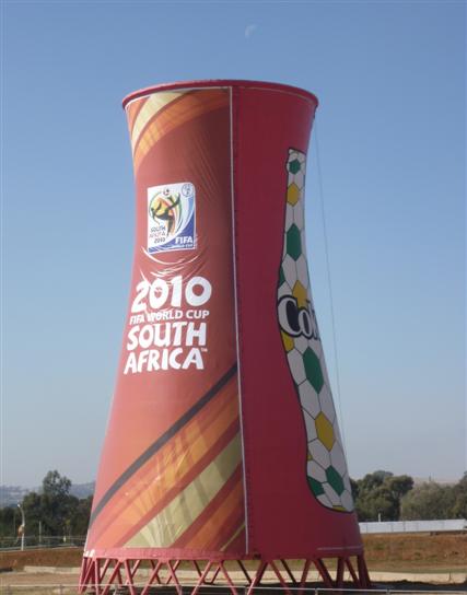 Soccer City Chimney