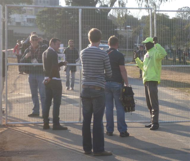 Locked out of the Brazilian training