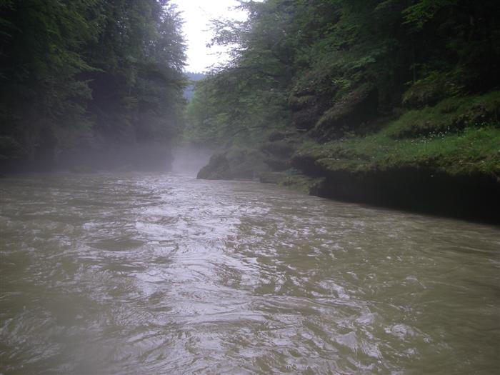 A mist above the river