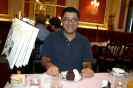 Sanjiv with his torte in Café Sacher